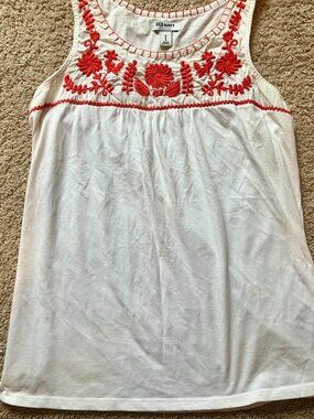 Beautiful Embroidered Tank Top